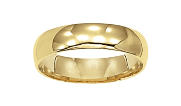 Keepsake 14kt Yellow Gold Wedding Band, 5mm