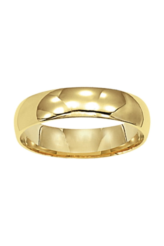 14kt Yellow Gold Wedding Band, 5mm