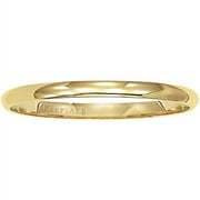 Keepsake Classic High-Polished Wedding Ring, 14KT Yellow Gold