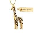 thumbnail image 1 of Keepsake Giraffe Urn Pendent for Ashes and Chain Memorial Cremation Jewelry for Ashes of Loved One Urn Necklace Lockets for Human Ashes Pet Ashes Holder, 1 of 5