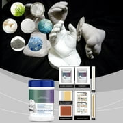 Keepsake Hands Casting Kit | Large DIY Plaster Statue Molding for Couples & Families, Hand Holding Memory Kit, Includes 02oz Clone Powder, 09oz Model Powder, 30" Bucket