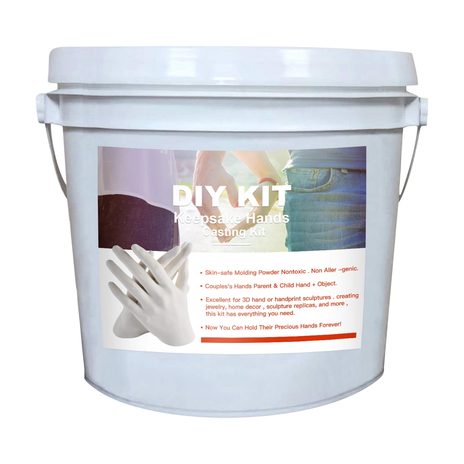 Keepsake Hands Casting Kit Large DIY Plaster Statue Molding Kit Hand