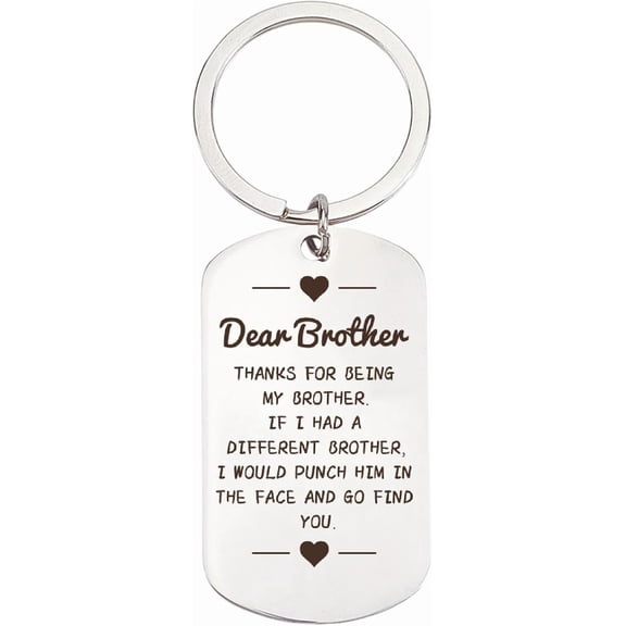 Keepsake Keychain Stainless Steel Keychain Word Key Ring Memorial Aircraft Charm Silver DIY
