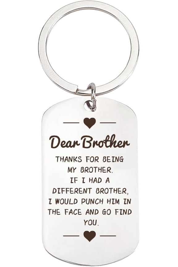 Keepsake Keychain Stainless Steel Keychain Word Key Ring Memorial Aircraft Charm for DIY Word