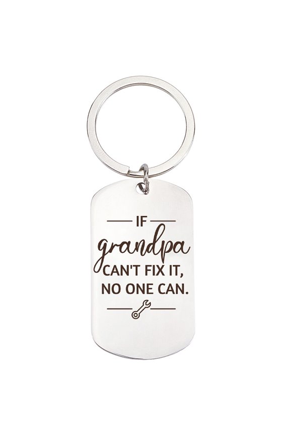 Keepsake Keychain Stainless Steel Keychain Word Key Ring Memorial Aircraft CharmDIY