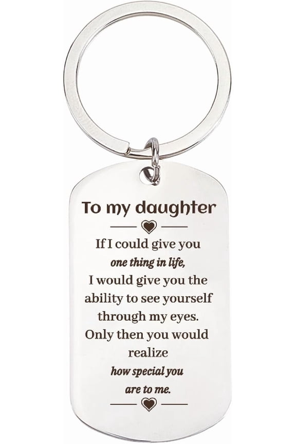 Keepsake Keychain Word Key Memorial Aircraft Charm