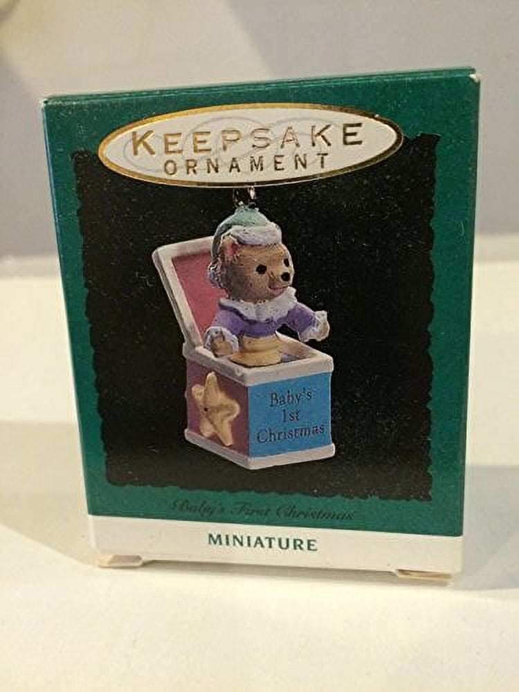 Hallmark "Baby's First Christmas" Keepsake Ornament - Dated 1993 (NEW In Box)