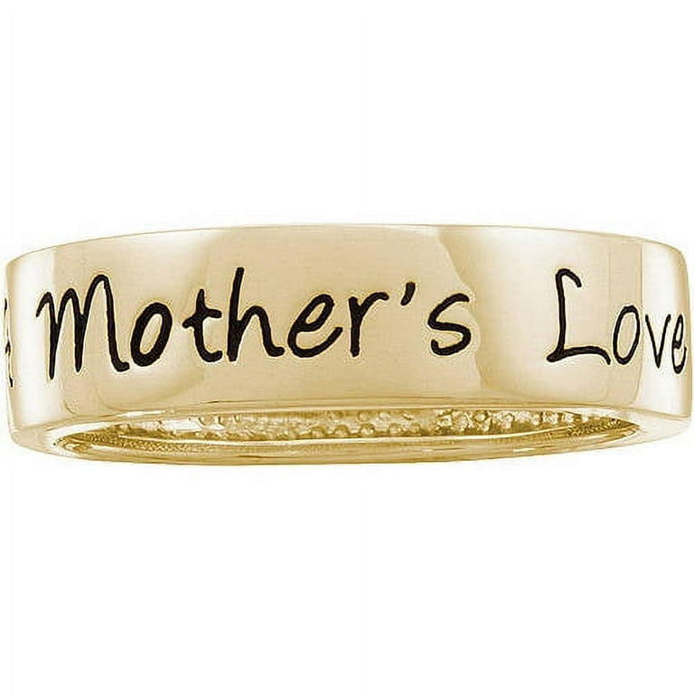 Keepsake Personalized Family Jewelry Mother's Love Eternity Band