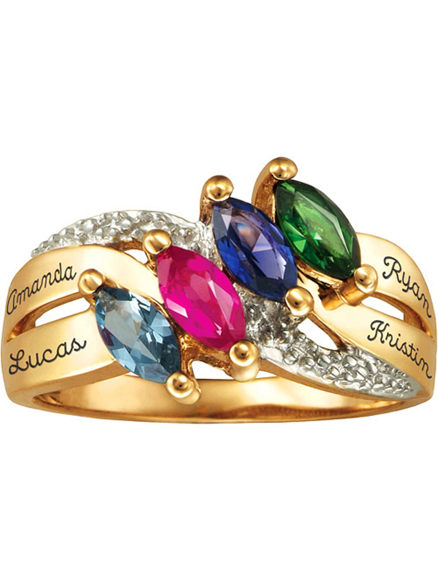 Mothers ring 5 stones walmart discount