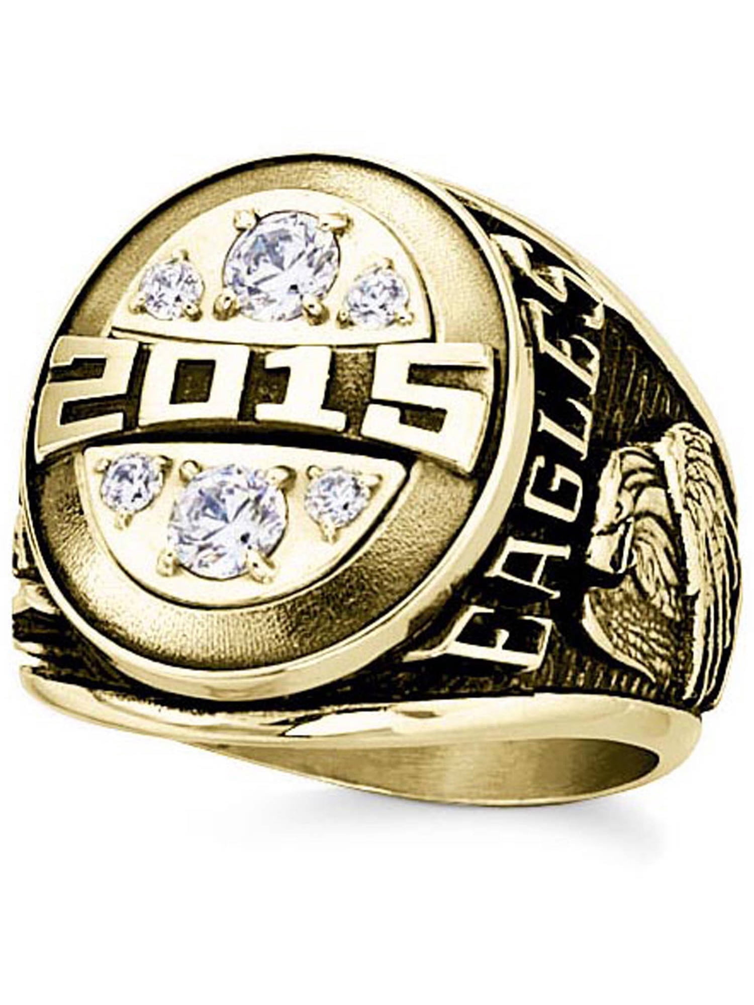 Keepsake Personalized Men's Cubic Zirconia Class Ring