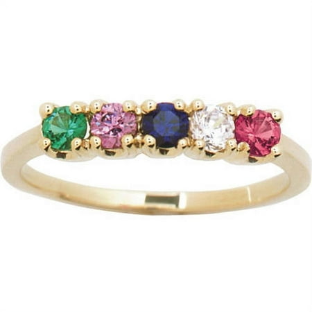 Keepsake Personalized Sentiment Mother's Birthstone Ring