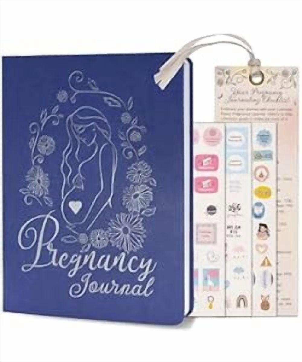 Keepsake Pregnancy Journal - Beautiful 1st Trimester Gifts - Pregnancy Scrapbook in Ready-To-Gift Packaging - Durable Pregnancy Book Memory Book to Capture Every Precious Milestone (338 Pages)