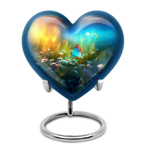 Keepsake Urns For Human Ashes - Urns For Human Ashes Adult Female Mom - Butterfly Urn - Decorative Urns For Ashes - Urn For Human Ashes Adult Male - Adult Urn For Ashes (Size - 3Inch, 1Pcs)