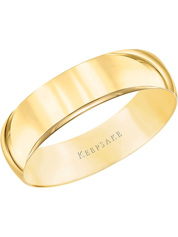 Women's 10kt Yellow Gold Wedding Band, 5mm