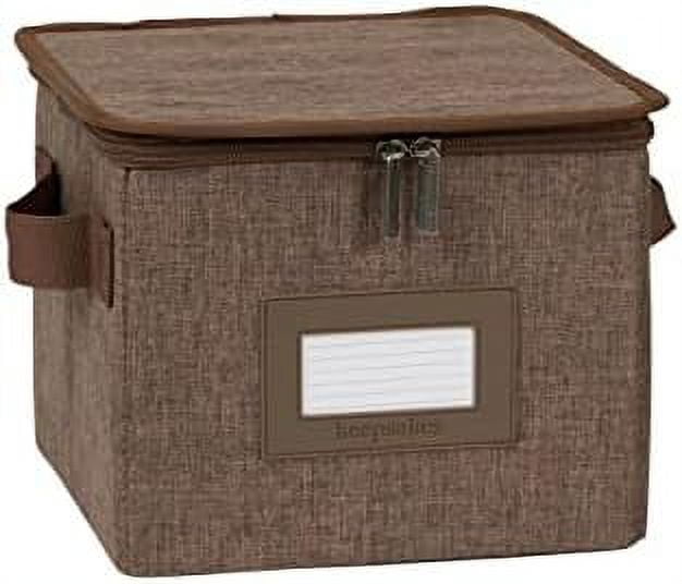 Keepsakes ZipTop Storage Box Heavy Duty Polyester Reinforced