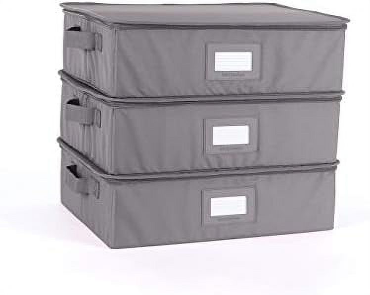 Keepsakes ZipTop Storage Box Heavy Duty Polyester Reinforced