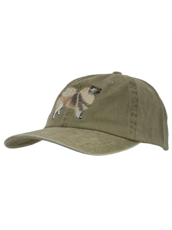 Keeshond Adjustable Baseball Cap