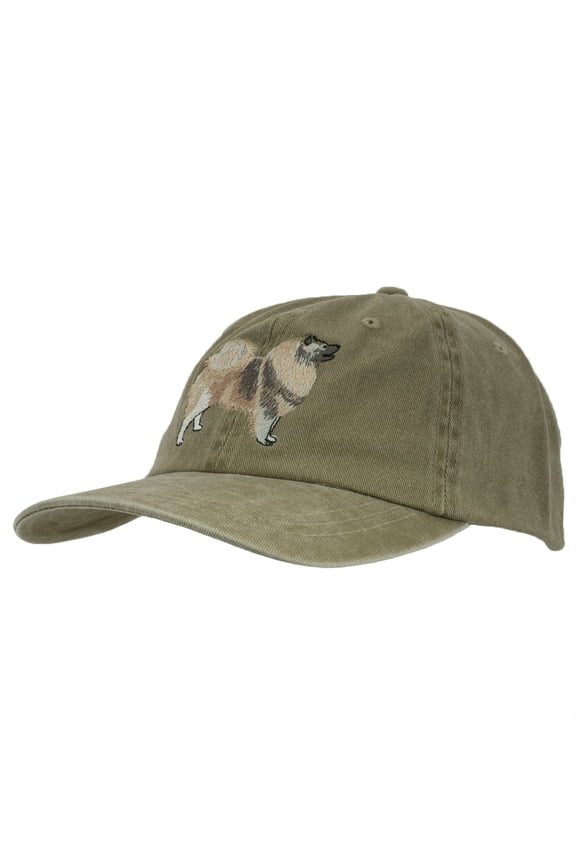 Keeshond Adjustable Baseball Cap