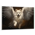 thumbnail image 1 of Keeshond Dog Memorial Gifts - Waiting At The Door Canvas - Dog Memorial Frames Canvas, Memorial Gift For Pet Loss, Loss Of Dog, Pet Bereavement Gift, Pet Sympathy Gift, 1 of 6