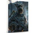 thumbnail image 1 of Keeshond Wall Art Soilder Dog Posters - Keeshond Dog Canvas Wall Art For Bedroom Decor - Canvas Art Wall Decor - Dog Posters For Wall, 1 of 6