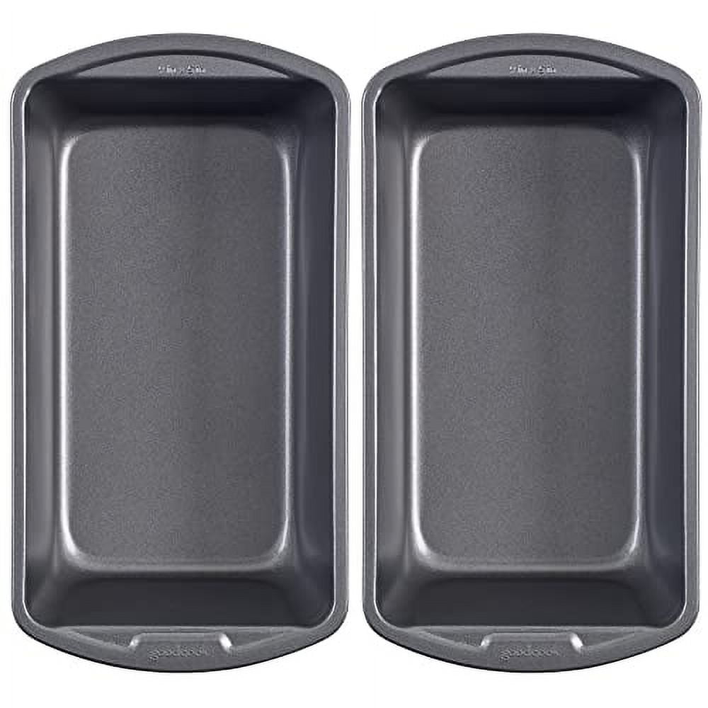 Gray Non-Stick Steel 9 x 5 Loaf Pan Set