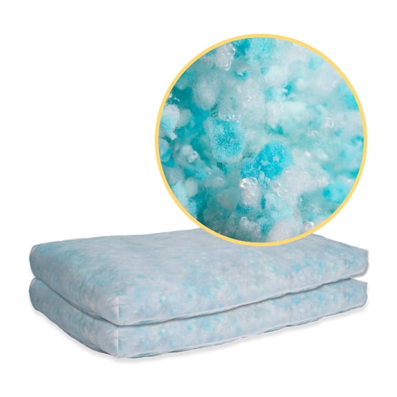 Keet Exclusive Memory Foam Blend, 8 lb (2 cushions, 4 lb/each), Refill for Bean Bags and Pillows