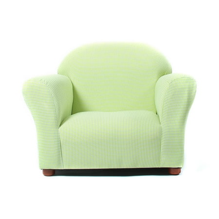 Keet Roundy Children's Chair, Gingham, Green