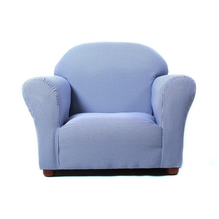 Keet Roundy Children's Chair, Gingham, Navy