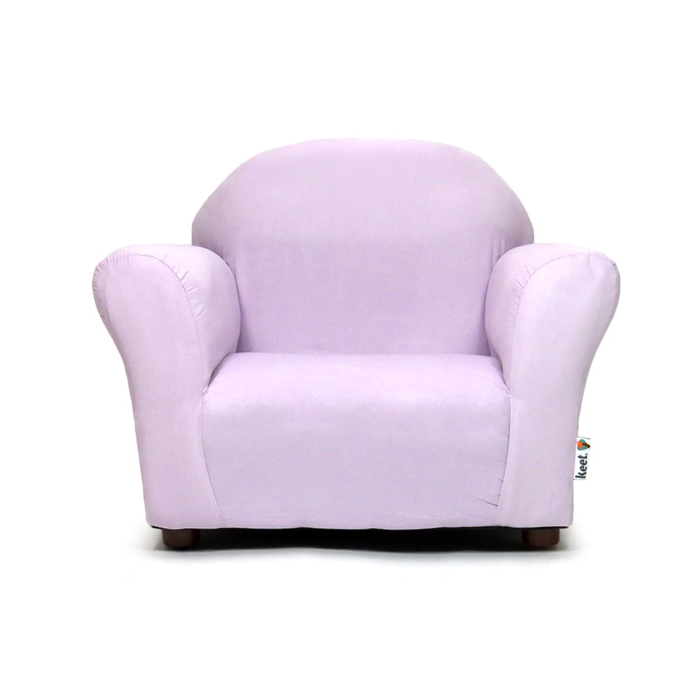 Keet Roundy Children s Chair Microsuede Lavender Walmart