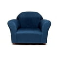 thumbnail image 1 of Keet Roundy Children's Chair, Microsuede, Navy, 1 of 5