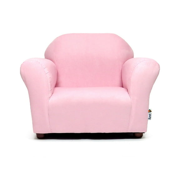 Keet Roundy Children's Chair, Microsuede, Pink