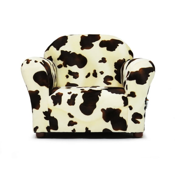 Keet Roundy Faux Fur Children's Chair, Multiple Patterns