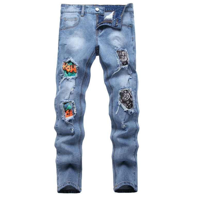 Kids skinny ripped jeans discount