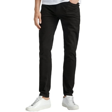 Keevoom Casual Chino Pants for Men Stretch Slim Flat Front Dress Pants