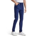 thumbnail image 1 of Keevoom Casual Chino Pants for Men Stretch Slim Flat Front Dress Pants, 1 of 7