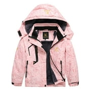 KEEVOOM Waterproof Winter Snow Coats Ski Jackets, GIrl's