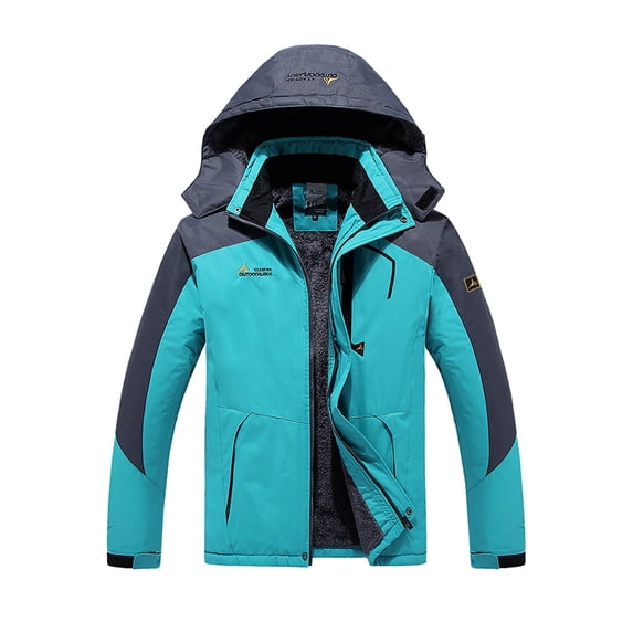 Keevoom Men Waterproof Ski Jacket Winter Snow Coat Windproof Mountain Warm Coat with Hood