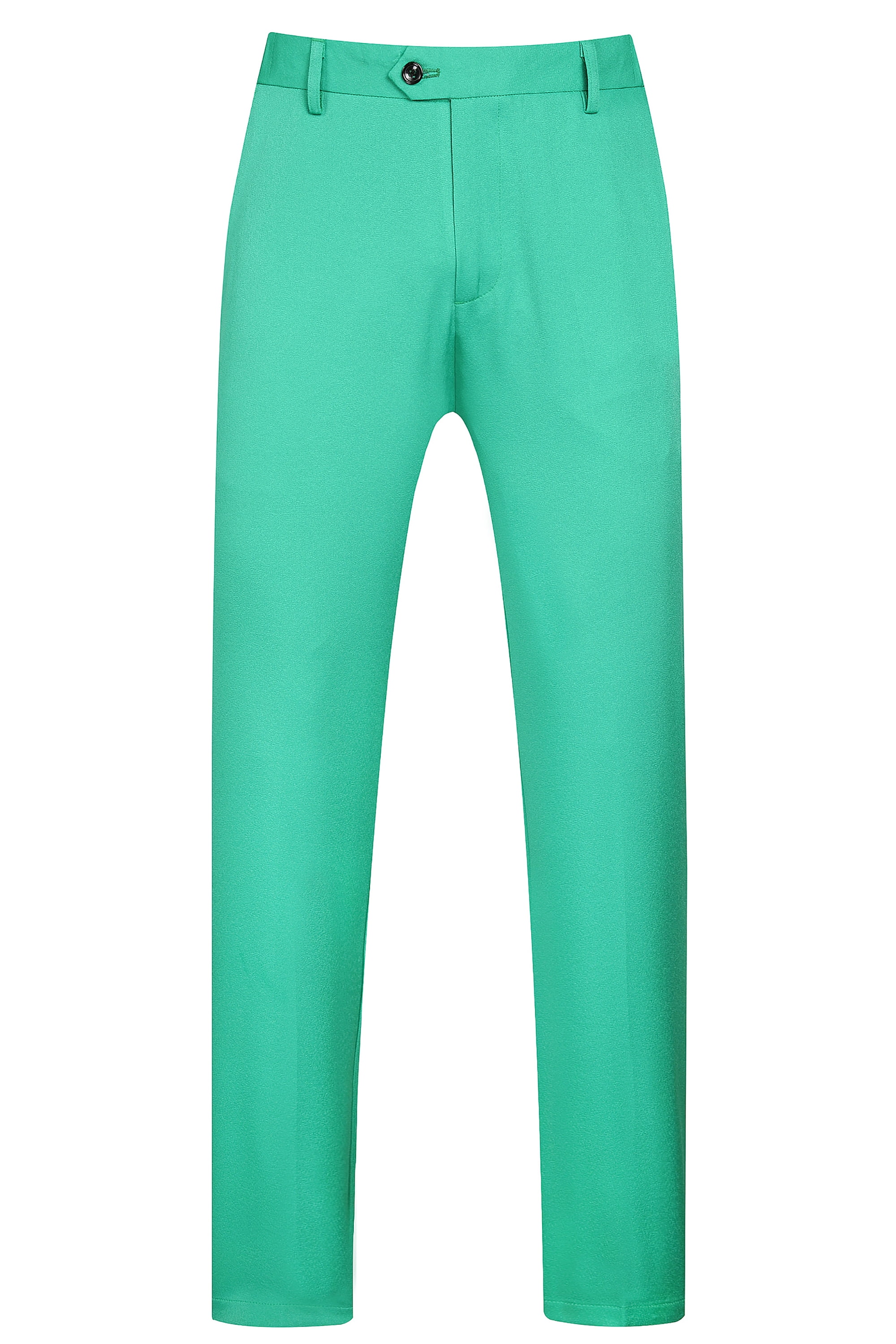 Mens Metallic Dress Pants - Dark Green Pants main image 0