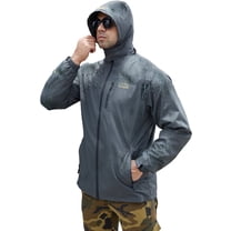 Keevoom Mens Hooded Waterproof Rain Jacket Lightweight Outdoor Windproof Raincoat Jacket