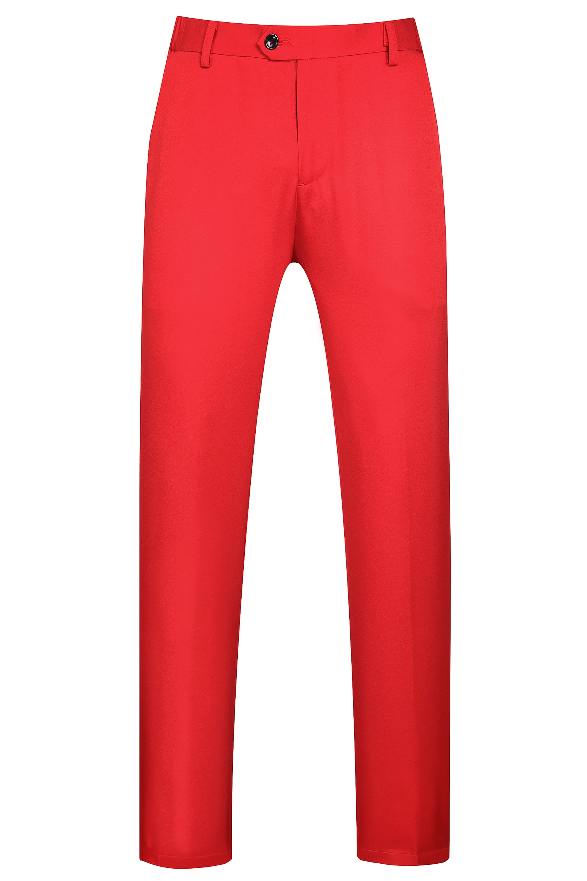 Keevoom Mens Slim Dress Pants Stretch Front Flat Dress Pant