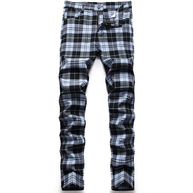 Mens Slim fit Dress Pants Flat-Front - Modern Formal Business Wrinkle Free No Iron Grey 28Wx30L
