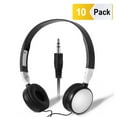 thumbnail image 1 of Keewonda Kids Headphones Bulk 10 Pack School Lightweigt 3.5mm Classroom Headphones Earbuds for Chromebook, 1 of 8