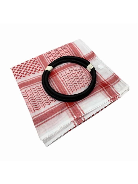 Keffiyeh Scarf Headband Shemagh Scarf Arabian Head Cover Traditional Headwrap