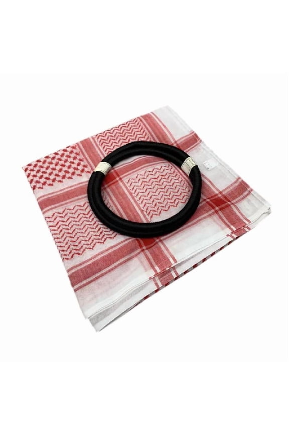 Keffiyeh Scarf Headband Shemagh Scarf Arabian Head Cover Traditional Headwrap