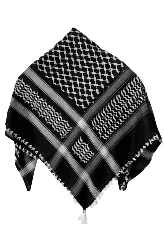 Keffiyeh Shemagh All Original Made In Palestine Arab Scarf Kufiya Arafat Cotton