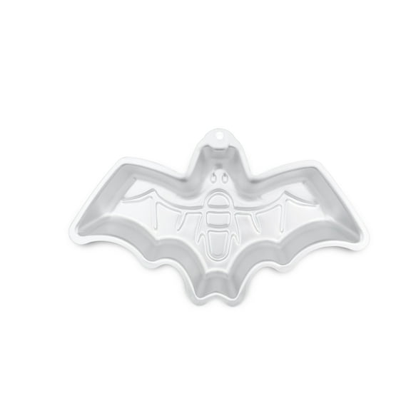 Kefixc Cartoon Bat Holiday Cake Pans for Halloween Parties, Holiday Gatherings, Silver
