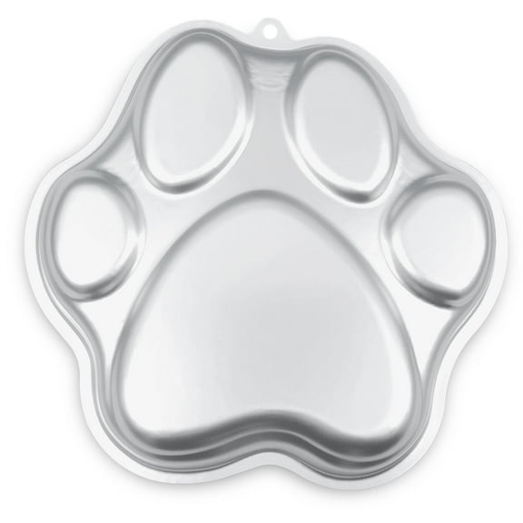 Kefyixc Bear Paw Cake Pan, aluminum cake pan for birthdayparty and other occasions cake, dessert making, Silver.