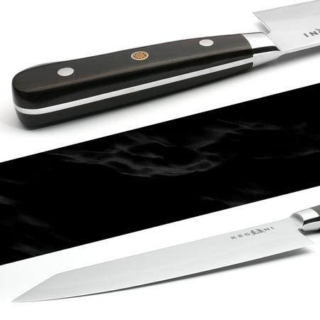 Kegani Professional Kiritsuke Knife - 8 Inch Japanese VG-10 Ultra-Sharp Chef Knife 9 Layer Clad Steel Kitchen Knife Gyuto knife