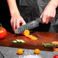 thumbnail image 1 of Kegani Santoku Knife - 7" Japanese Chef Knife - 67-Layer Damascus Steel with Japanese VG-10 Core - Full Tang and Razor Sharp Kitchen Knife - Ergonomically Designed Handle, 1 of 6