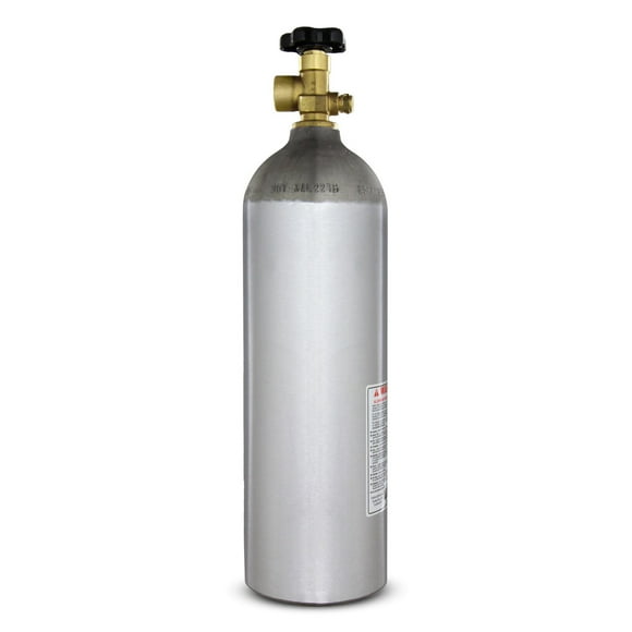 Kegco I22-580 22 Cu. ft. Nitrogen Air Tank High Pressure Aluminum Gas Cylinder